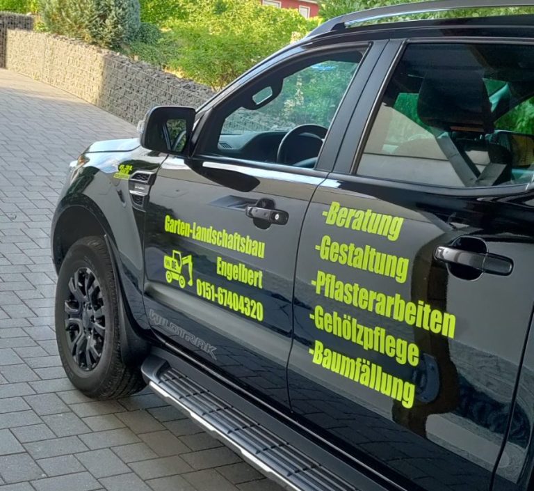Fahrzeug- Werbebeschriftung